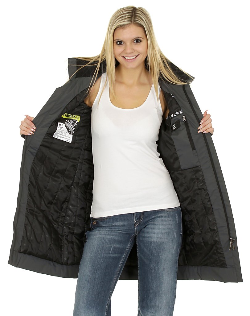 kabát Funstorm Tracy - Dark Gray