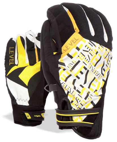 gloves Level Sniper - Yellow