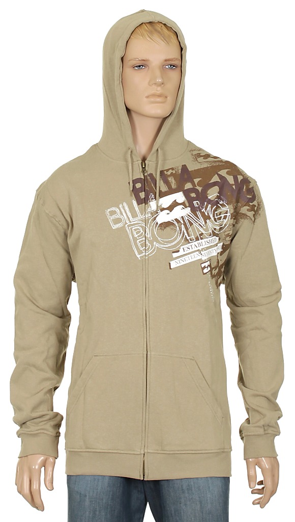 mikina Billabong Scoop Zip - Cement