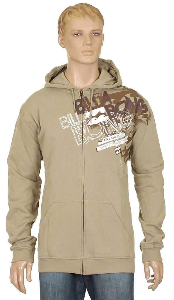 mikina Billabong Scoop Zip - Cement