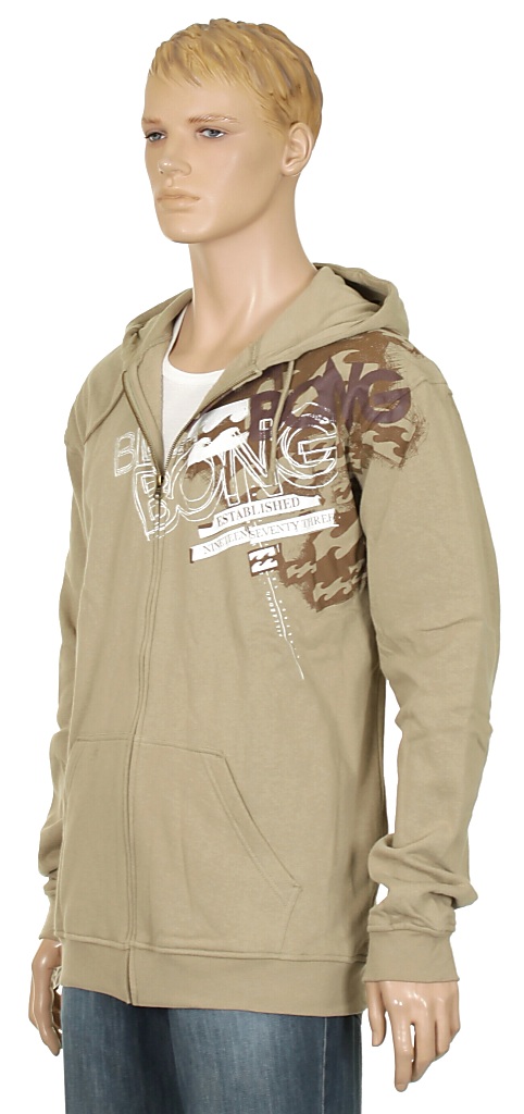 mikina Billabong Scoop Zip - Cement