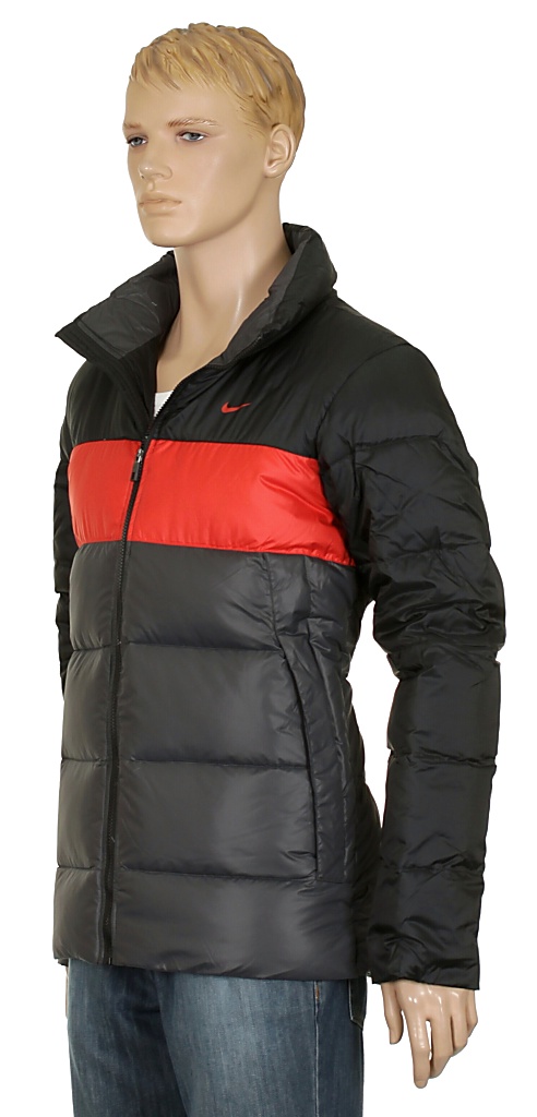 jacket Nike Basic Down - 012/Black/Anthracite/Sport Red