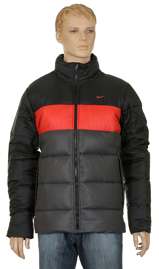 jacket Nike Basic Down - 012/Black/Anthracite/Sport Red