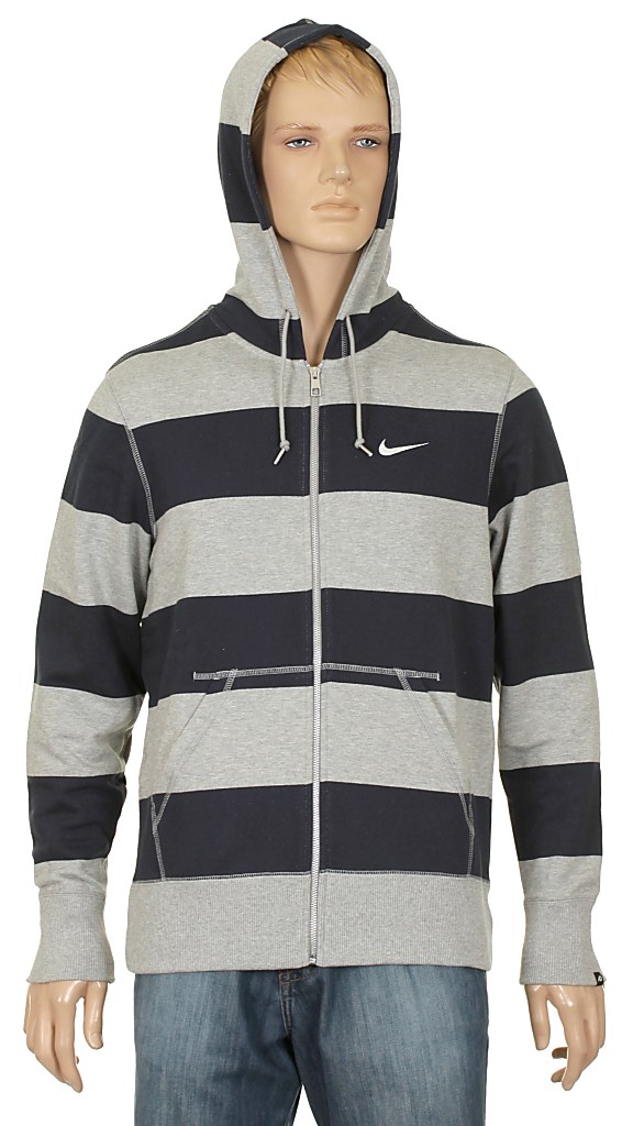 hoodie Nike Squad Line Drive FT Zip - 478/Dark Obsidian/Dark Gray Heather/White