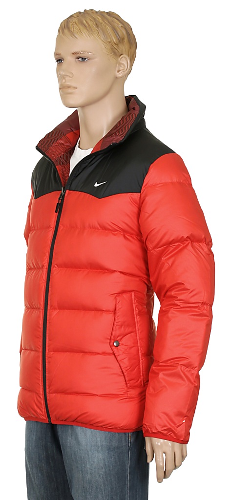bunda Nike Down Reversible - 611/Sport Red/Black