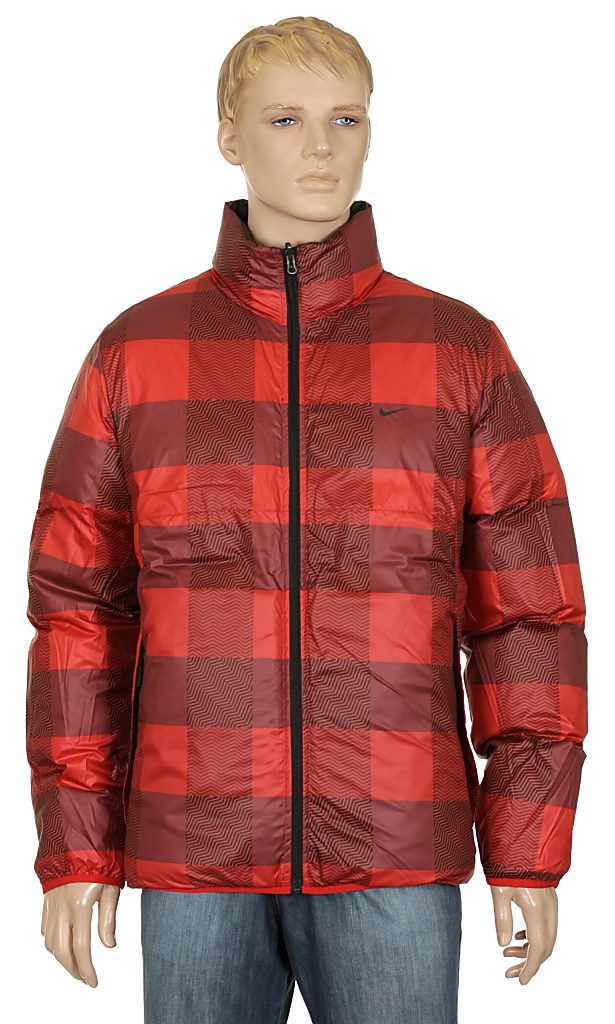 bunda Nike Down Reversible - 611/Sport Red/Black