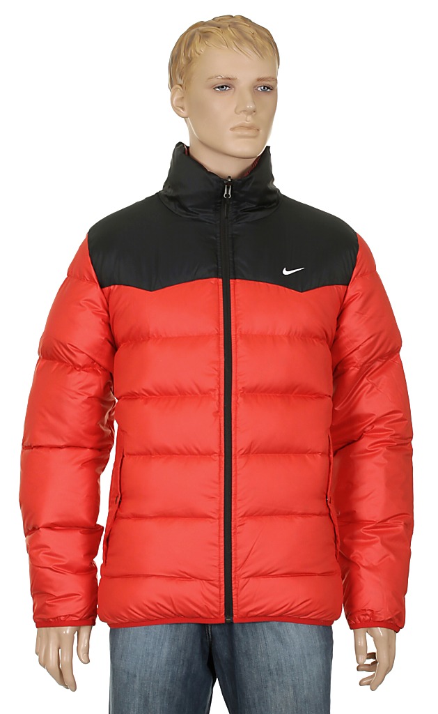 bunda Nike Down Reversible - 611/Sport Red/Black