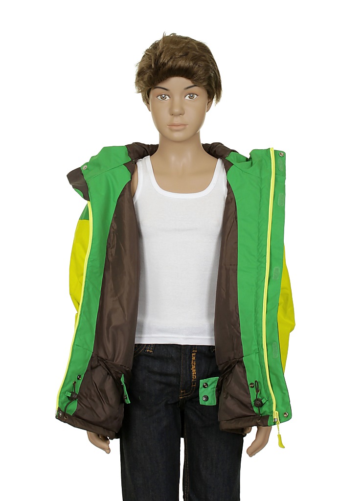bunda DC Amo K Kid's - Emerald/Tennis/Oak