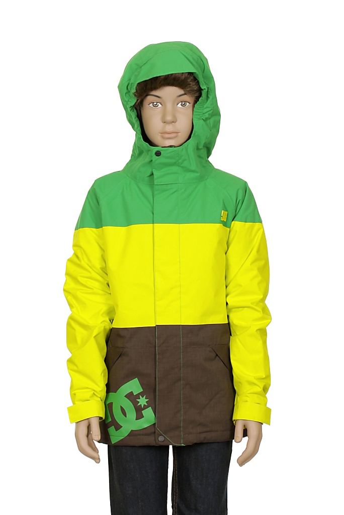 bunda DC Amo K Kid's - Emerald/Tennis/Oak