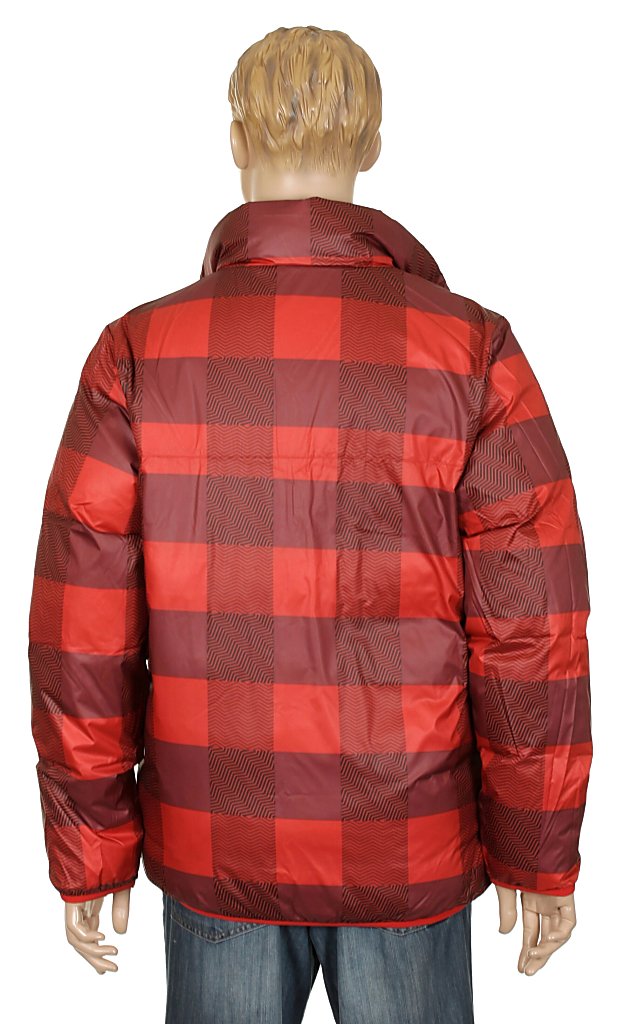 bunda Nike Down Reversible - 611/Sport Red/Black