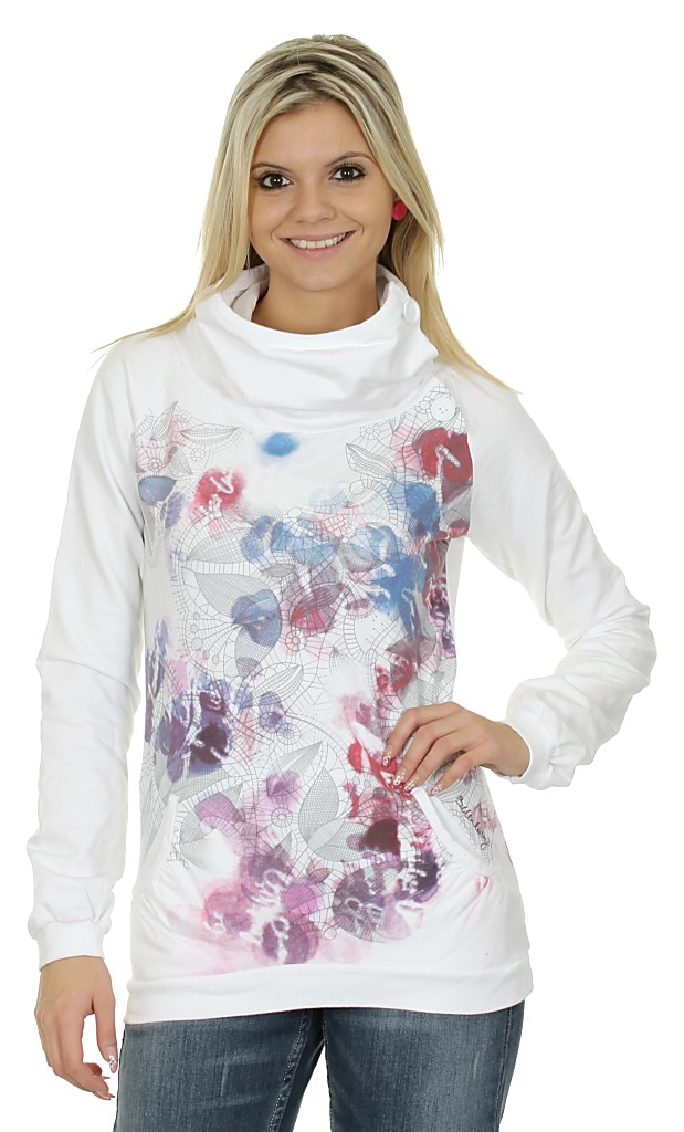 sweatshirt Billabong Romance - White