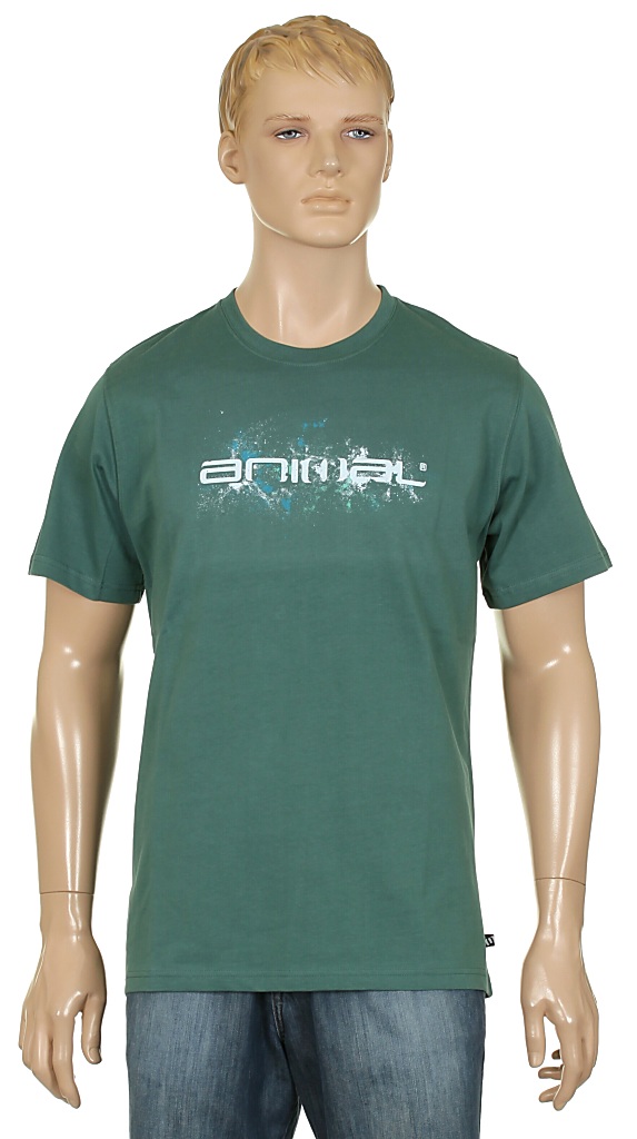 tričko Animal Hempsey - Mallard Green