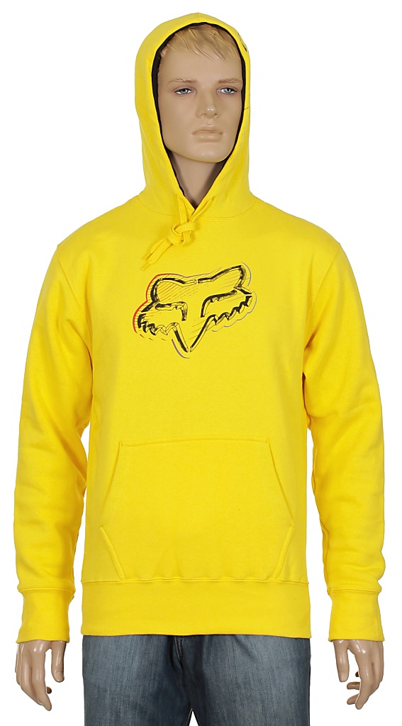hoodie Fox Moonlight - Yellow