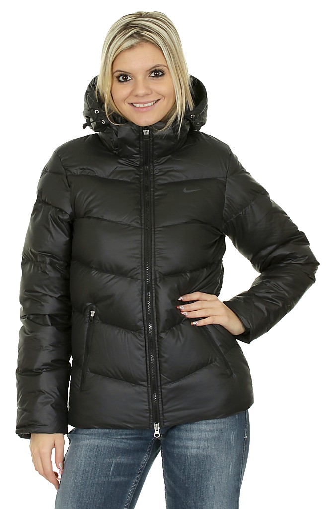 jacket Nike Allure Down - 011/Black/Black/Anthracite