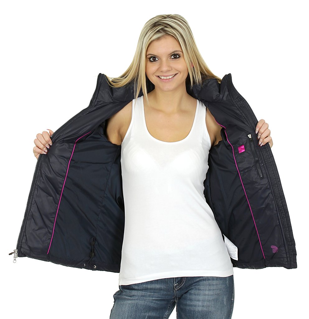 jacket Nike Allure Down - 455/Dark Obsidian/Neutral Gray/Dark Obsidian