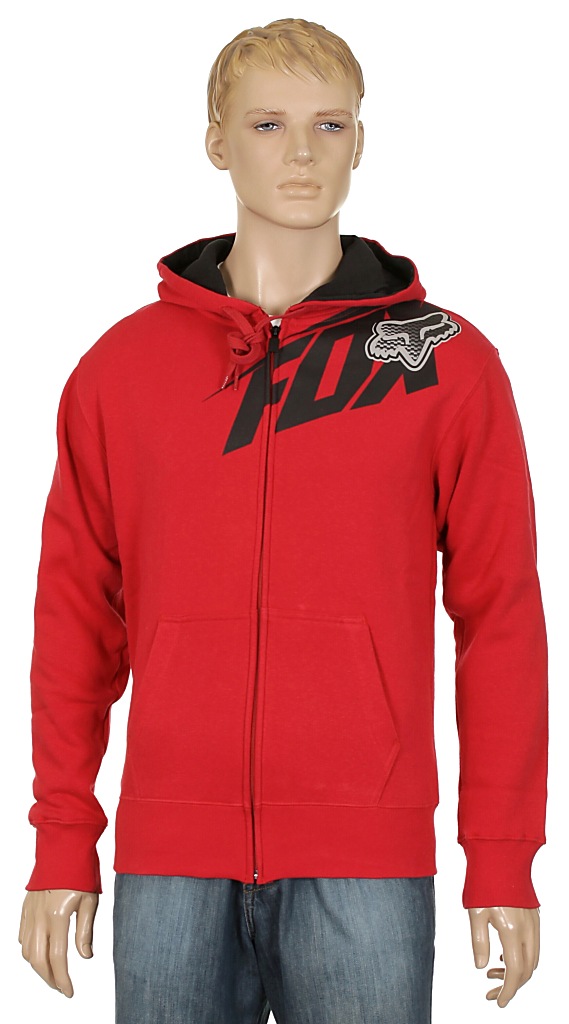 mikina Fox Superflast Zip - Red