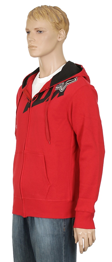 mikina Fox Superflast Zip - Red