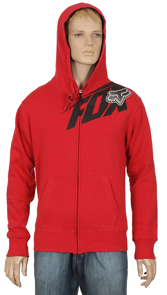 mikina Fox Superflast Zip - Red