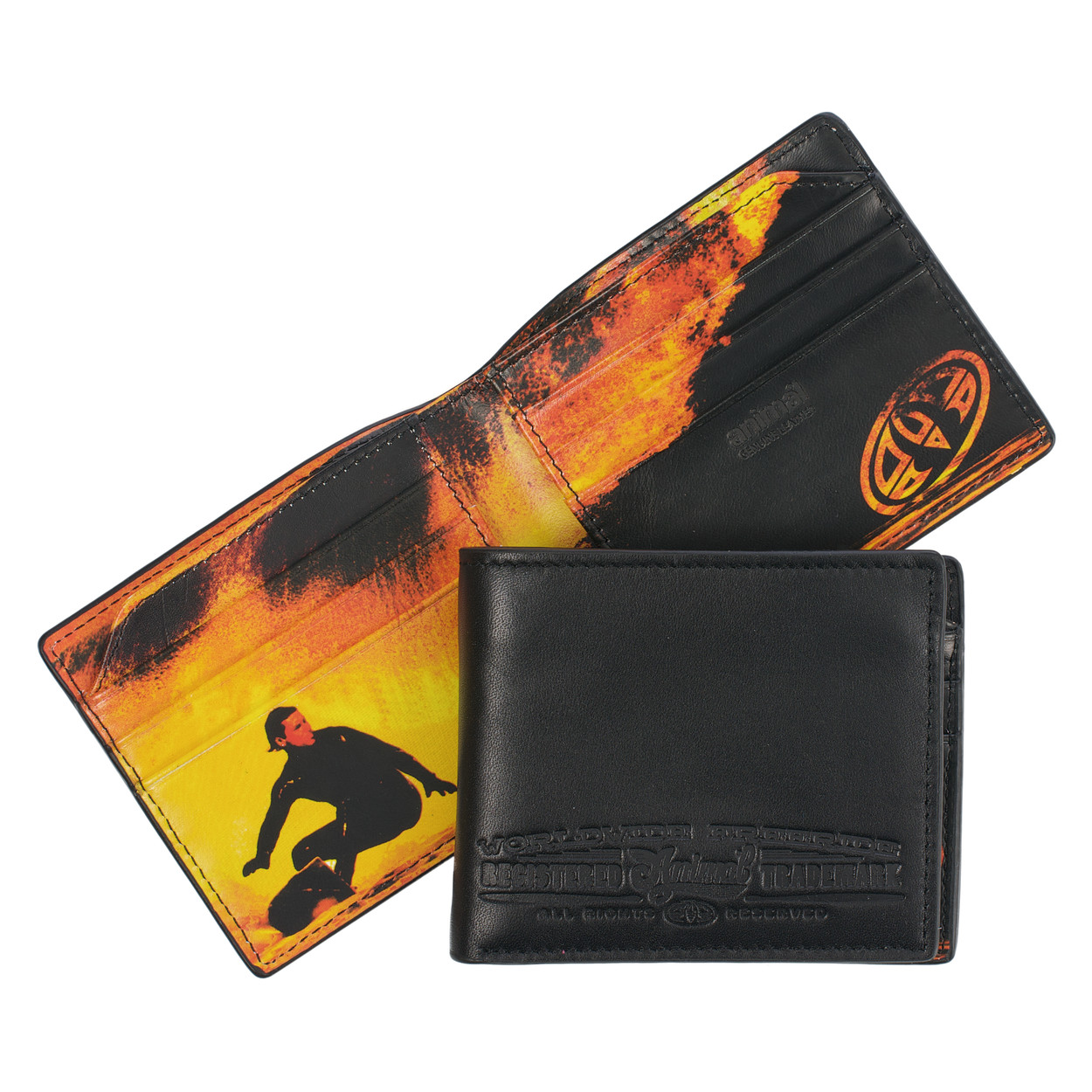 peňaženka Animal Kiss It Leather - Black