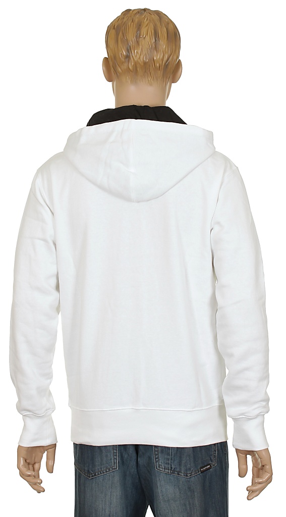 mikina Fox Yin Yang - White