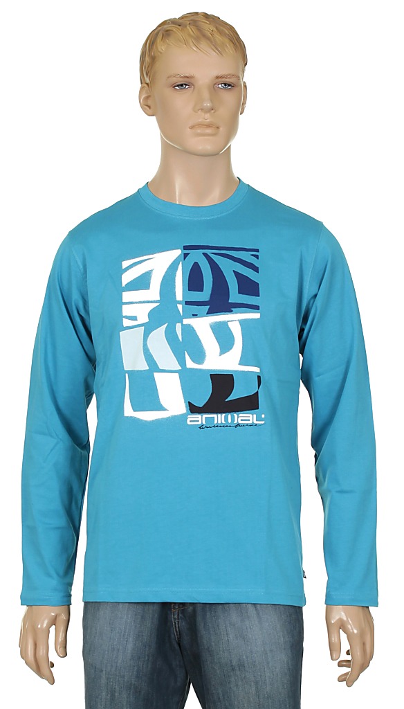 tričko Animal Urrah LS - Blue Jewel