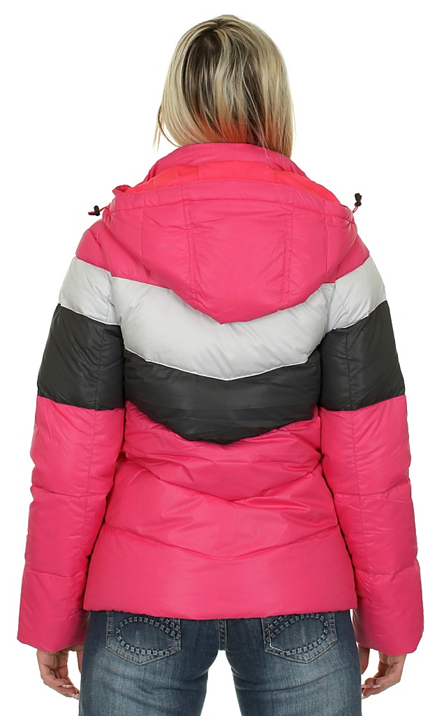 bunda Nike Allure Down - 635/Cherry/Neutral Gray/Anthracite/Cherry