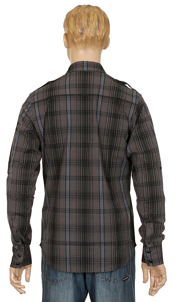 koszula Fox Emilio Woven LS - Charcoal