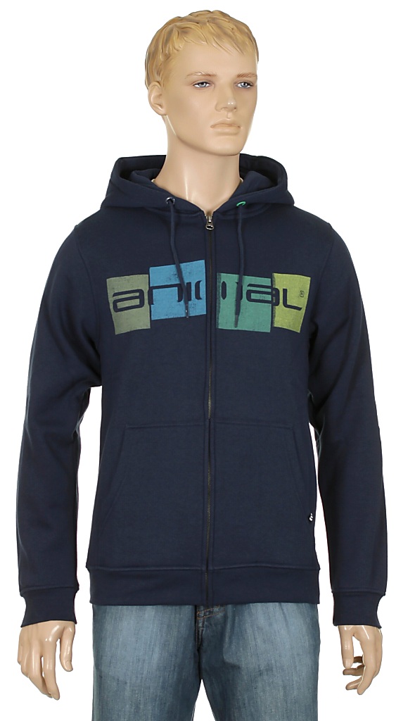 hoodie Animal Snowdon Zip - Peacoat