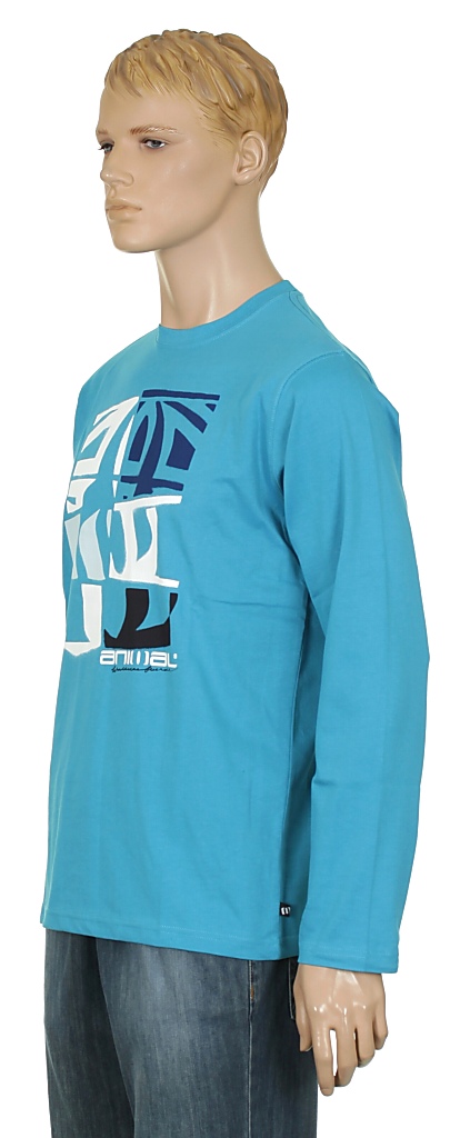 tričko Animal Urrah LS - Blue Jewel