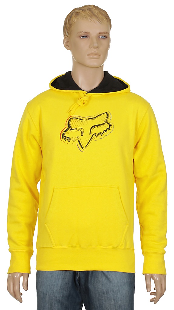 hoodie Fox Moonlight - Yellow
