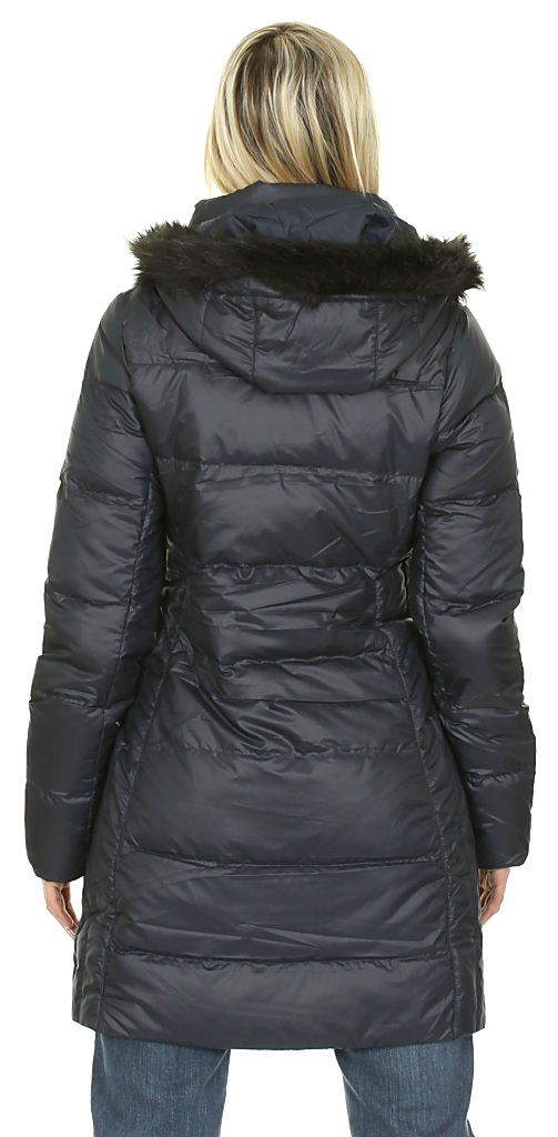 płaszcz Nike Downtime Long - 452/Dark Obsidian/Dark Obsidian