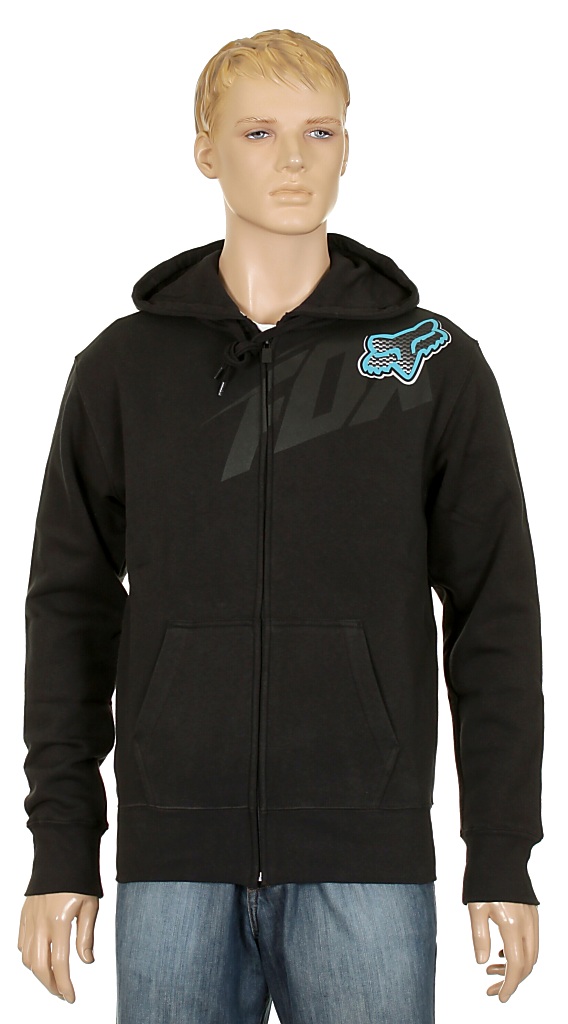 mikina Fox Superflast Zip - Black