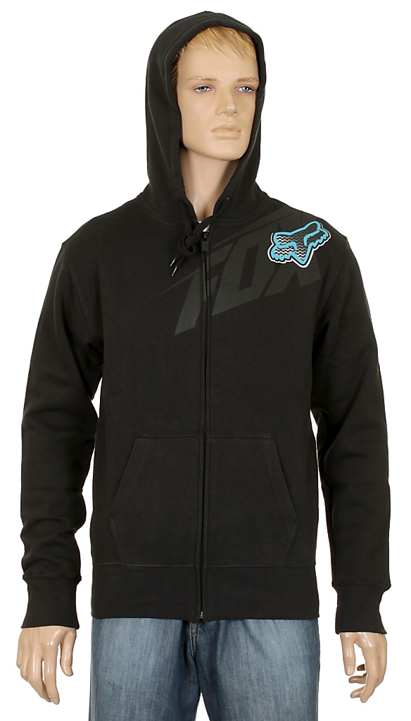 mikina Fox Superflast Zip - Black