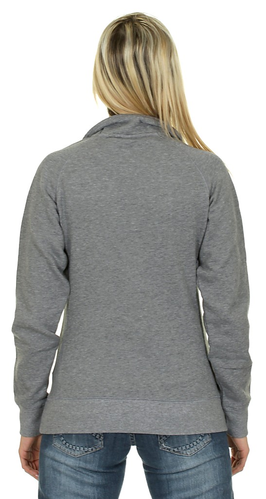 mikina Animal Sara Zip - Charcoal