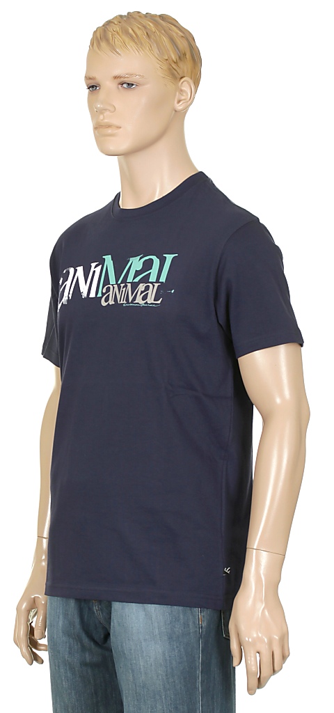 T-shirt Animal Helme - Peacoat