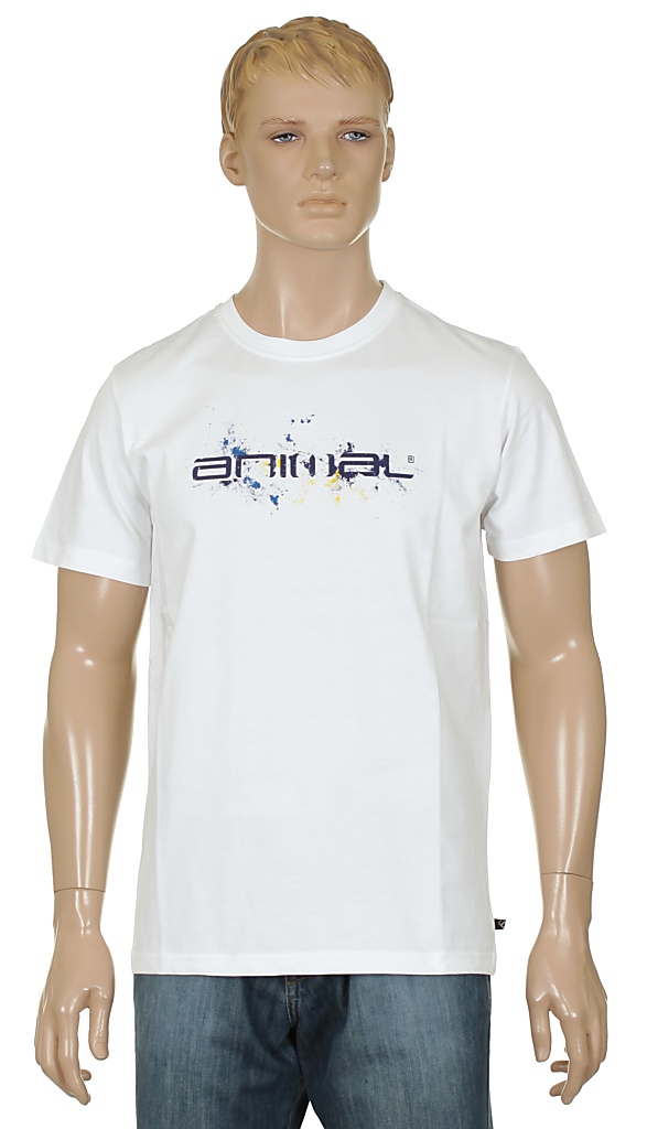 tričko Animal Hempsey - White