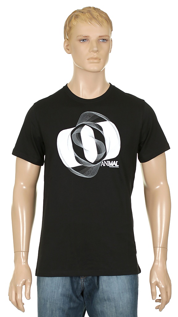 T-shirt Animal Homme - Black