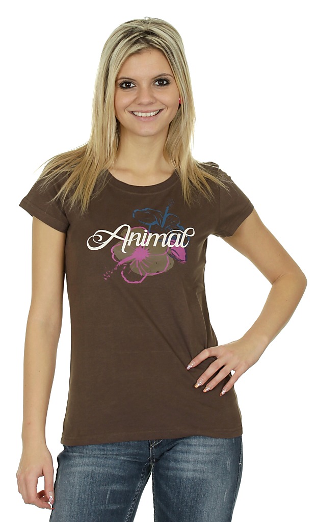 tričko Animal Ashley - Chocolate