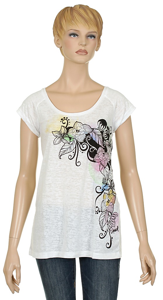 T-shirt Animal Anika Deluxe - White
