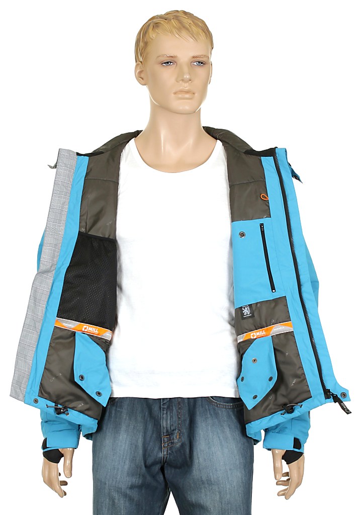 jacket Mill Hardline - Cyan