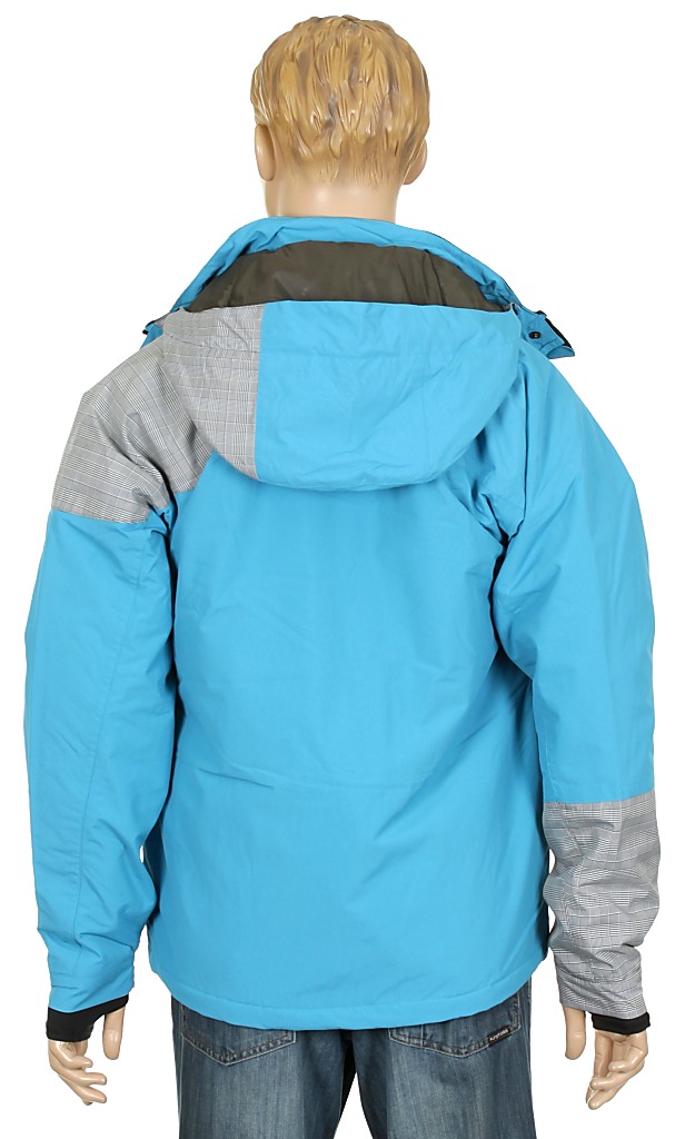 jacket Mill Mountain - Cyan/Black/White
