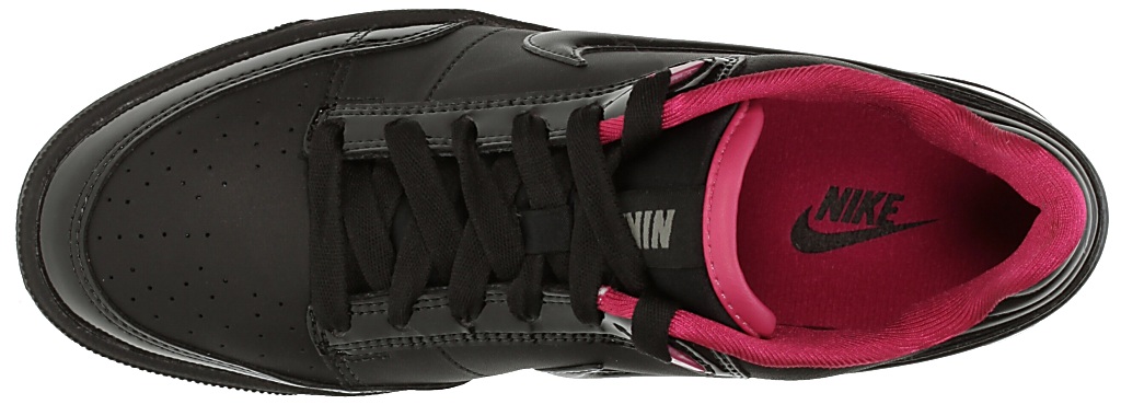 shoes Nike Double Team Lite - Black/Black/Bright Crimson/Tumbled Gray