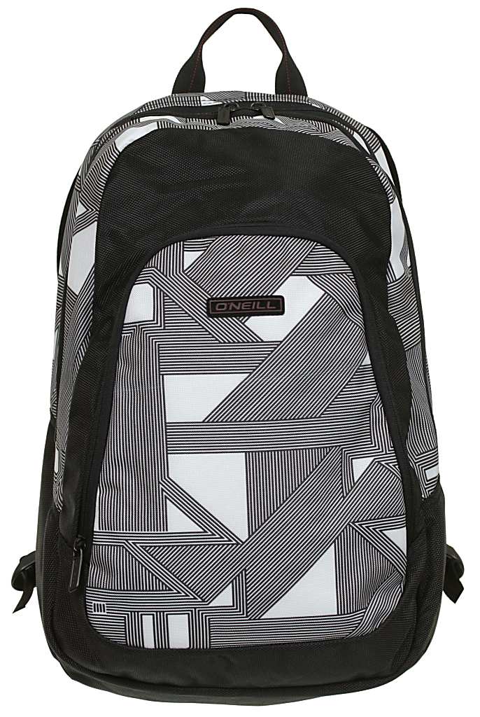 batoh O'neill Sands - Black Aop W/White