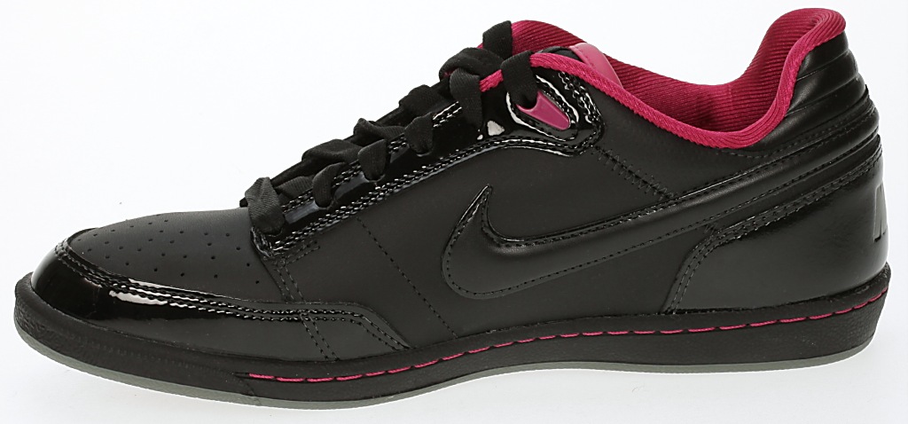 shoes Nike Double Team Lite - Black/Black/Bright Crimson/Tumbled Gray