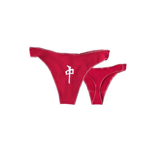 majtki Red Dragon Floss - Red