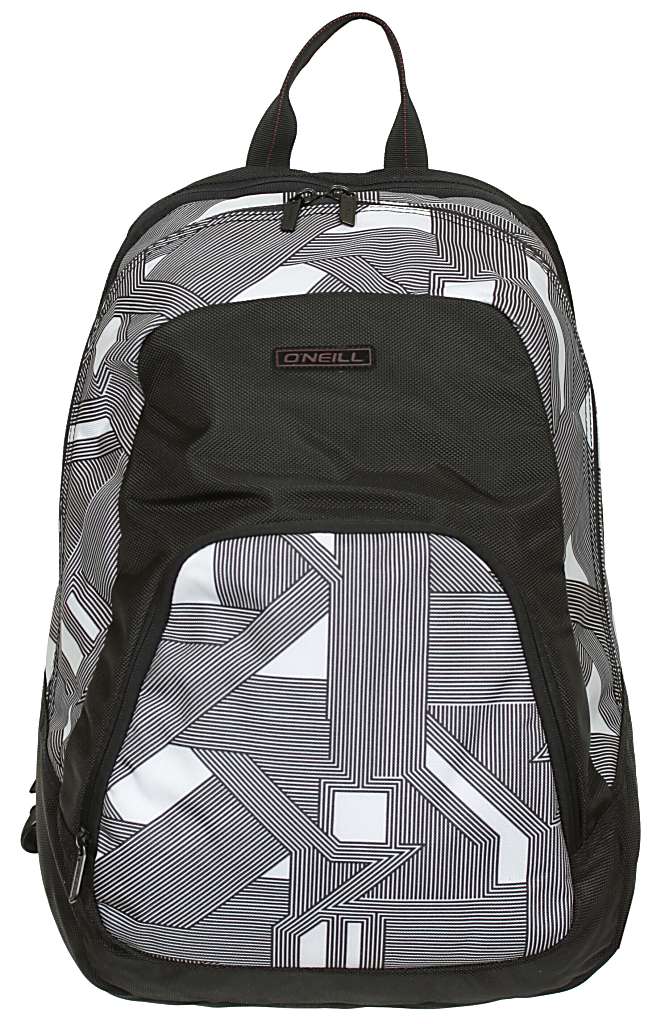backpack O'neill Wedge - Black Aop W/White