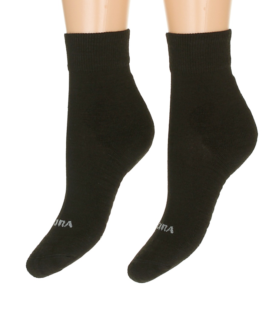 ponožky Moira PO/PLd Plyš - Black