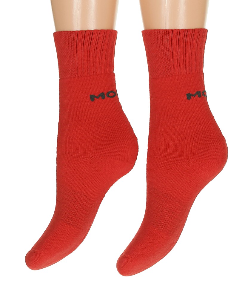 ponožky Moira PO/KO2 Komfort - Red