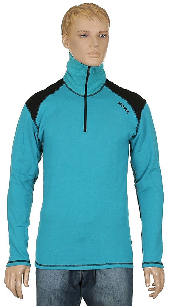 rolák Moira PL/RZ2 Zip - Turquoise/Black/Black