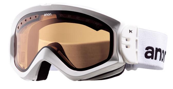 okulary Anon Majestic Painted - White/Amber
